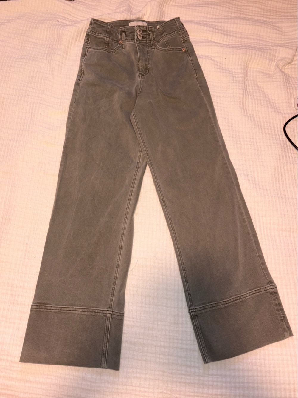 Dear John Straight-Leg Pants in Olive
